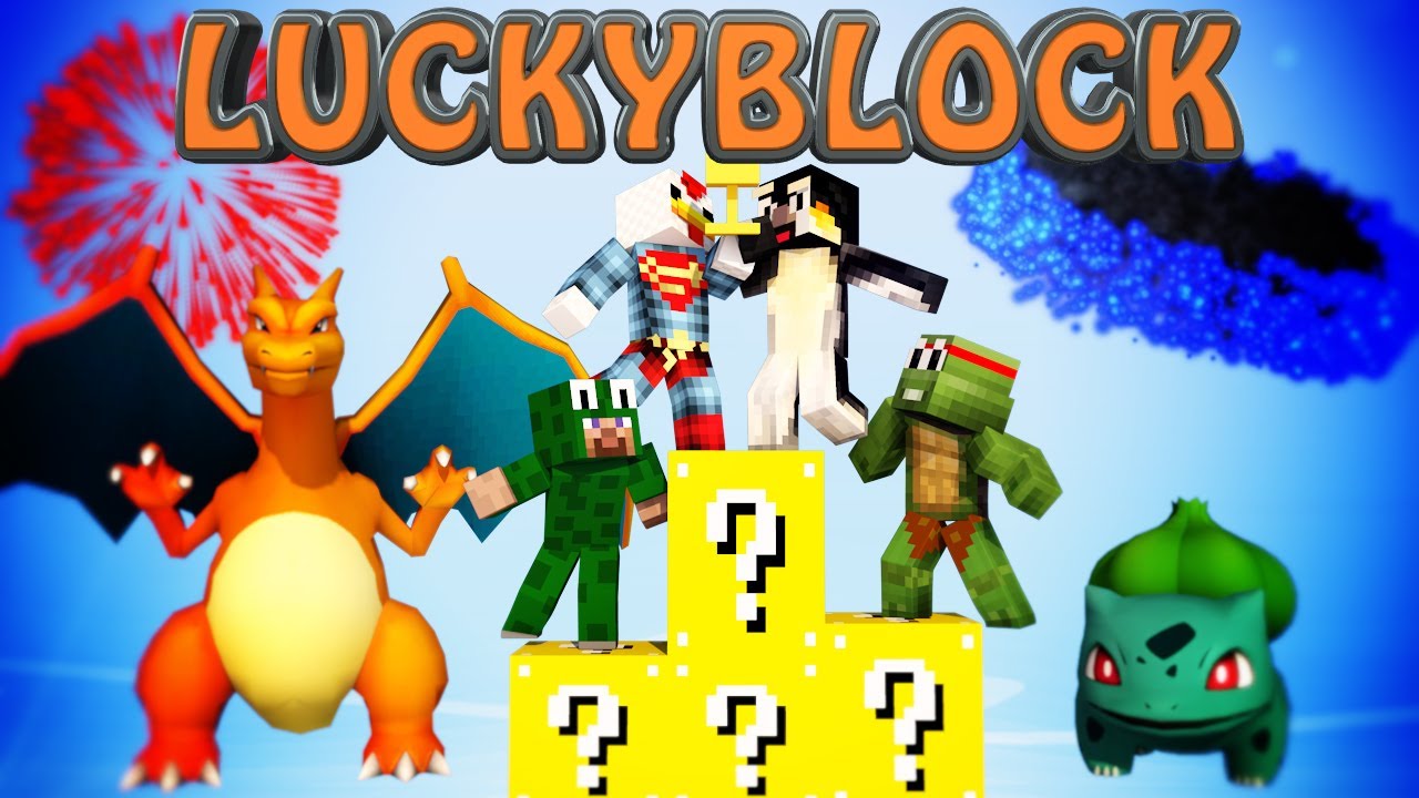 pixelmon lucky blocks 1.12.2 mod