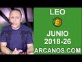 Video Horscopo Semanal LEO  del 24 al 30 Junio 2018 (Semana 2018-26) (Lectura del Tarot)