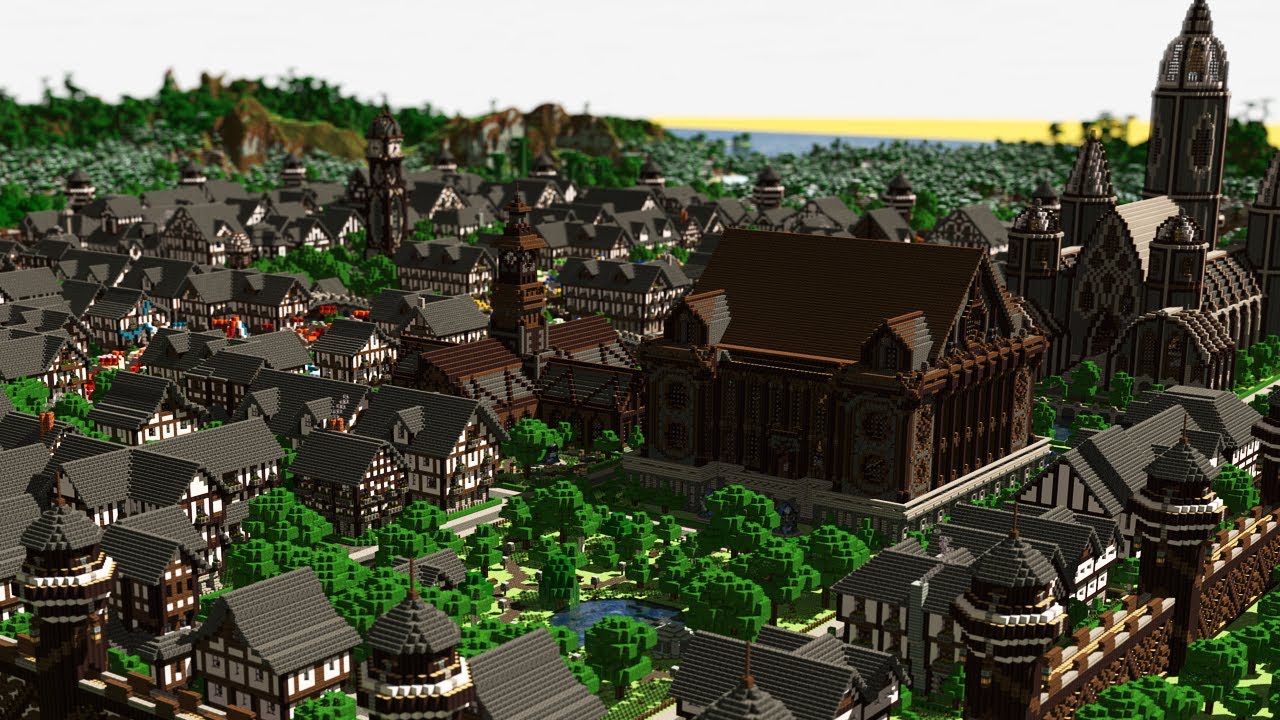 Скриншот для файла: Rendered Minecraft Cinematic: FyreUK Tribute