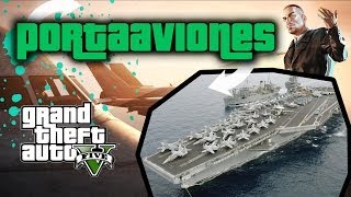 GTA V Online - Mapa Brutal!! #2 Portaaviones en GTA 5 Online!