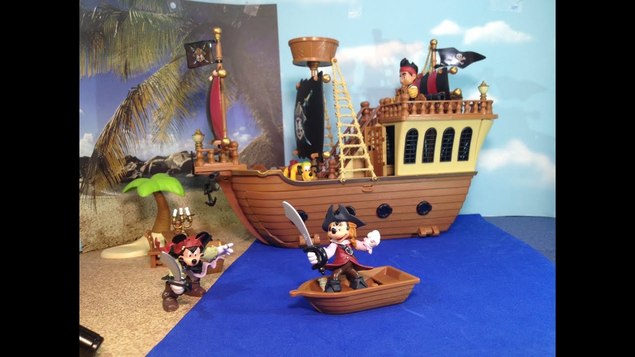 Disneyland Disney Pirates of the Caribbean Mickey Mouse Pirate Ship