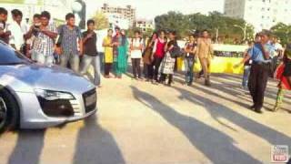 Chiyaan Vikram and his Audi R8 Car