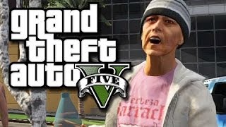 GTA 5 Online Funny Moments!  (Crazy WTF Launch Glitch and More!)