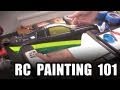 Rc Painting 101 -- Lexan Body Basics W/ Spray Paint 