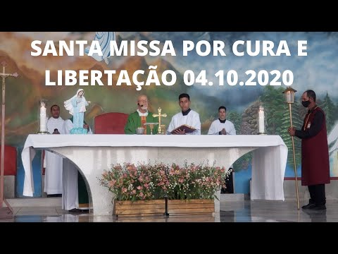 Santa Missa por Cura e Libertao | 04.10.2020 | Domingo | Padre Jos Sometti | ANSPAZ