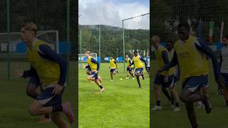 Running, intensity and competitive drive 🔥? Inter U23s hard at work🖤💙??? #IMInter #Shorts