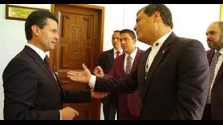 Rafael Correa deja en ridículo a Enrique Peña Nieto, Le dice que es un lentísimo en VIVO