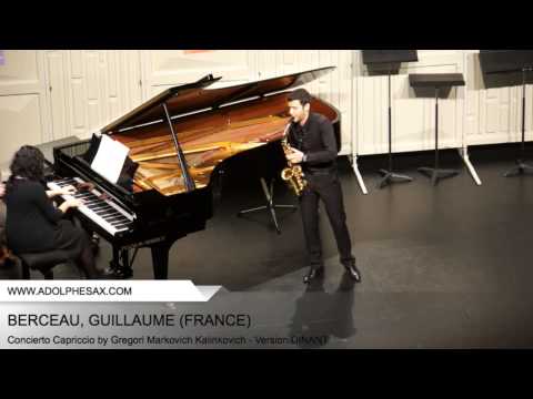 Dinant 2014 - BERCEAU Guillaume (Concierto Capriccio by Gregori Markovich Kalinkovich - v. DINANT)