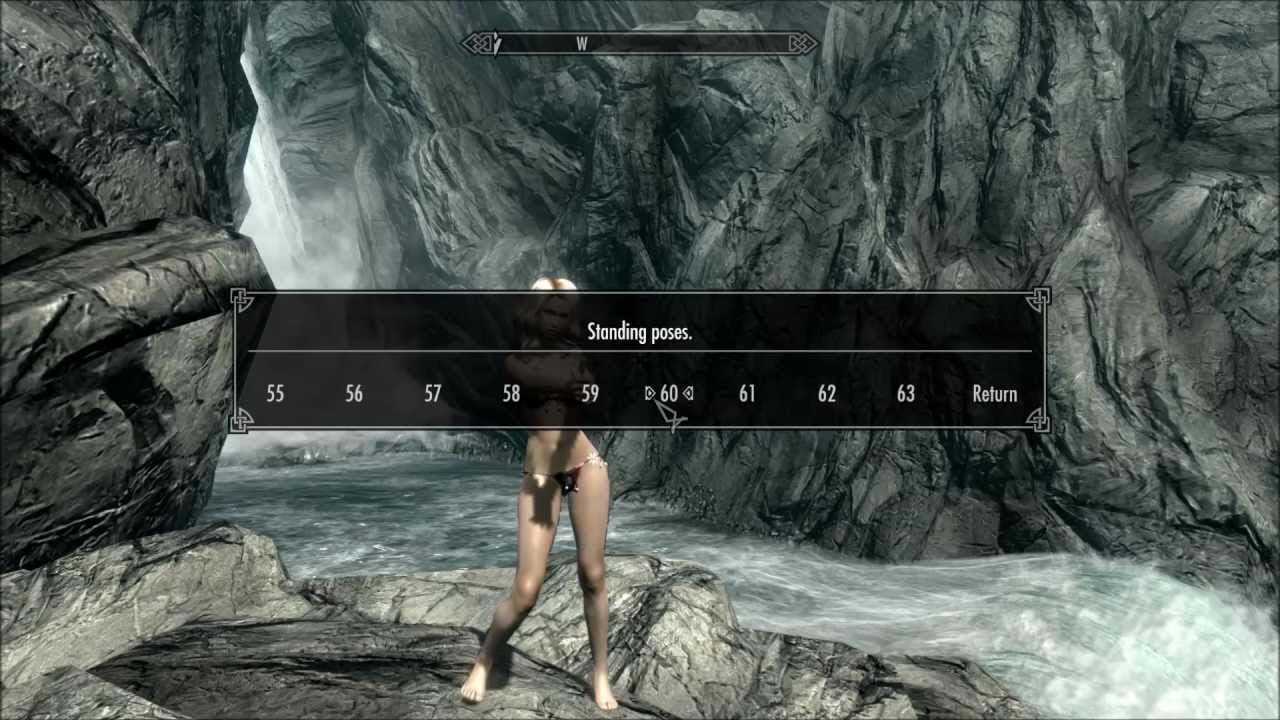 Skyrim Mod: How to Install Pinup Poser Mod - YouTube