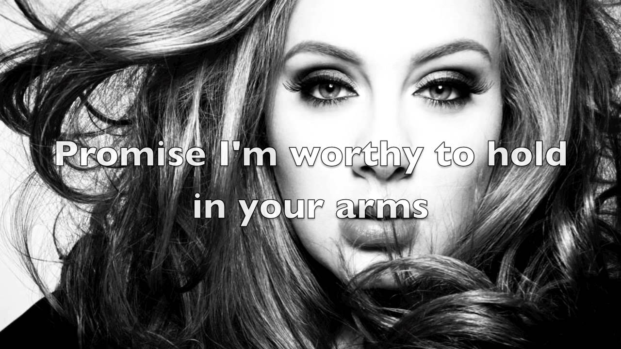 Adele - One and Only Lyrics HD - YouTube