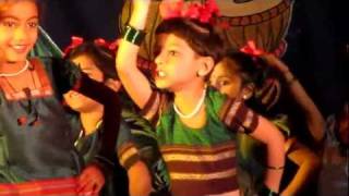 Navachi Gojiri Marathi Song - Children Performing in Group Dance by Komal Pawar (age- 7yrs)