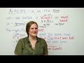 A, AN, THE - Articles in English