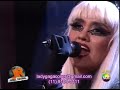 Thayse freitas singing LADY GAGA on TV show (Brazil)