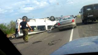 ДТП 16.08.2013 трасса м6 Волгоград самофаловка