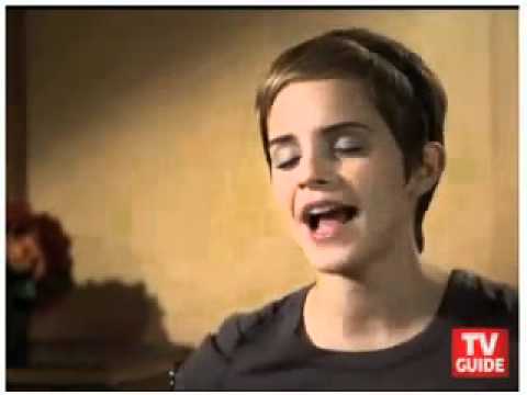 Interview about Emma Watson and Daniel Radcliffe kiss