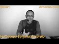 Video Horscopo Semanal ESCORPIO  del 21 al 27 Diciembre 2014 (Semana 2014-52) (Lectura del Tarot)