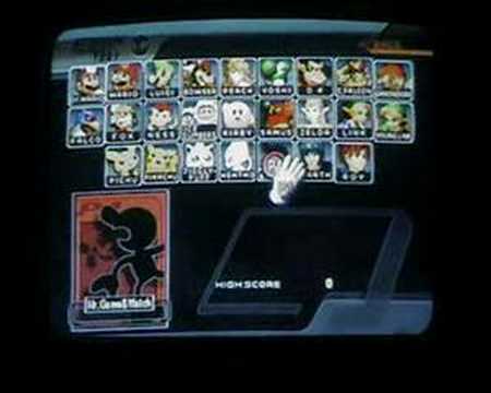 super smash bros melee cheats unlock all characters