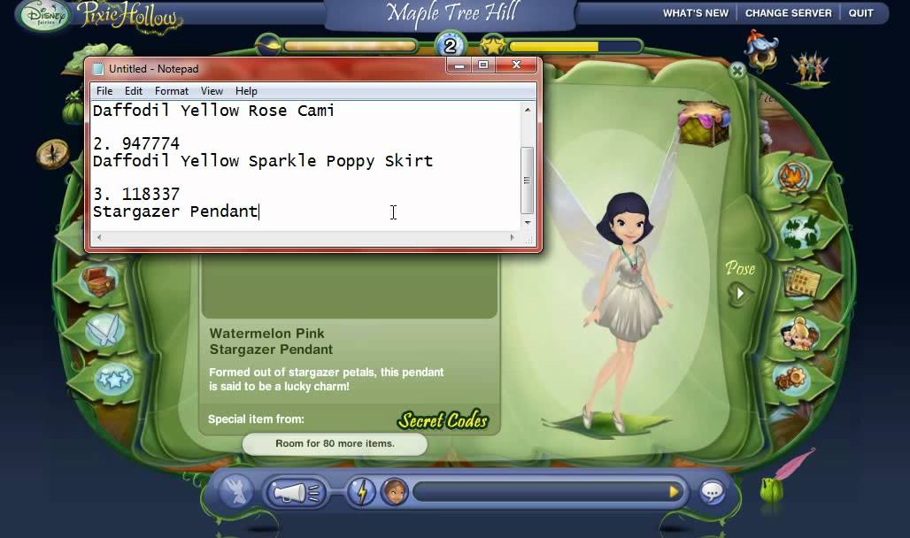 pixie hollow cheats for pets