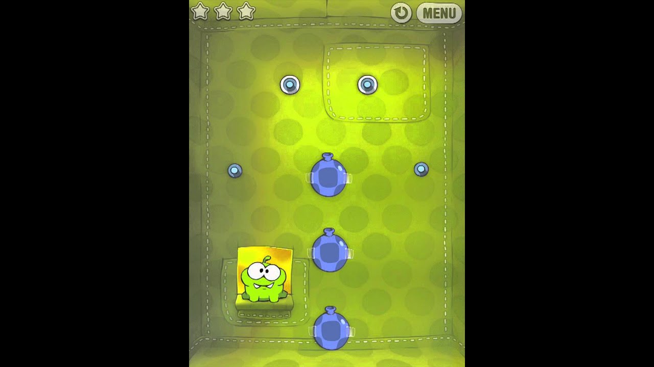 Cut the Rope 2-23 Walkthrough Fabric Box - YouTube