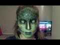 snake inspired makeup