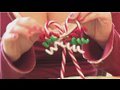 Christmas Crafts : How To Make Candy Cane Christmas Tree Ornaments 