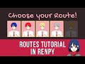 RenPy Tutorial for Persistence  Creating Routes in Visual Novels