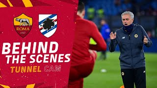 BEHIND THE SCENES 👀? | Roma v Sampdoria | Tunnel CAM 2021-22