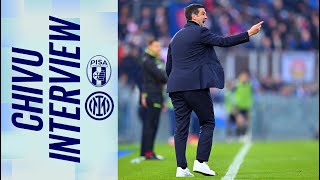 L'INTERVISTA DI MISTER CRISTIAN CHIVU DOPO PISA 0-2 INTER | INTERVIEW 🎙️?