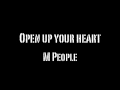 M People Open Your Heart