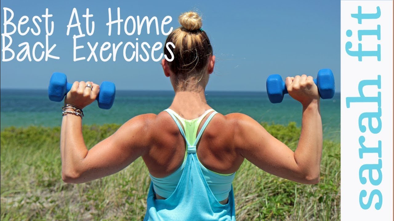 Top 3 at Home Back Exercises For Women - YouTube