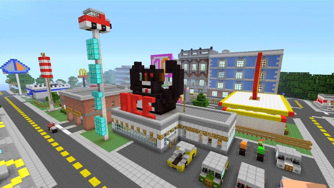 minecraft xbox 360 giant city map download