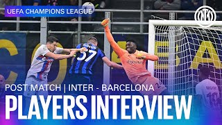INTER 1-0 BARCELONA | ONANA, MKHITARYAN AND LAUTARO EXCLUSIVE INTERVIEWS 🎙️⚫🔵??
