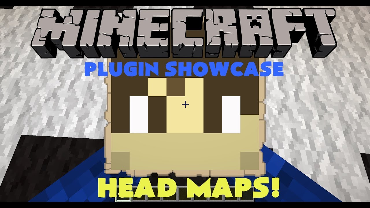 Minecraft Bukkit Plugin- Head Maps - Put your head in a map! - YouTube