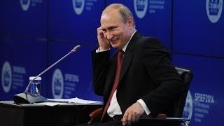 Смотреть всем! Путин: цель санкций Запада - «уконтропупить» его окружение.