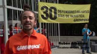 30 defensores del Ártico, 30 días de injusticia