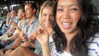 CRAZY FAMILY AT THE BALL GAME!!! - July 09, 2013 - itsJudysLife Vlog