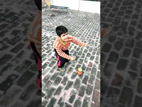 Funny kite flying