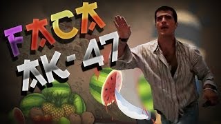 Faca Fruit AK-47 Ninja