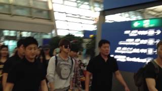 TVXQ TO Lax @ Incheon Intl Airport_130704