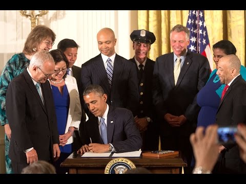 The President Signs an Executive Order on LGBT Workplace Discrimination
