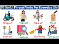 50 Phrasal Verbs For Everyday Life  Phrasal Verbs  English Vocabulary