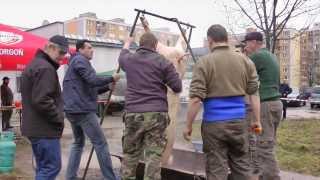 FOTO a VIDEO: V Podlaviciach na fašiangy zabíjali a pochovávali basu