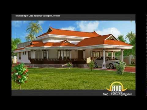 Home Design Modern on Home Design Architecture House Plans Youtube   Kerala Home Design