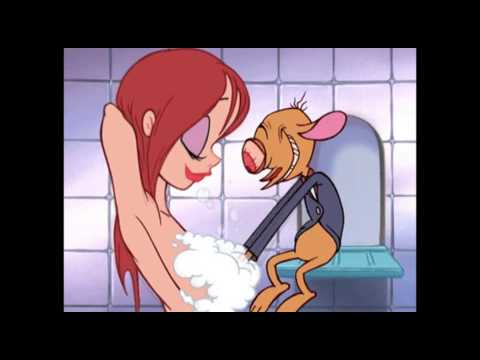 Ren Lending a Hand in the Shower (Ren and Stimpy) - YouTube