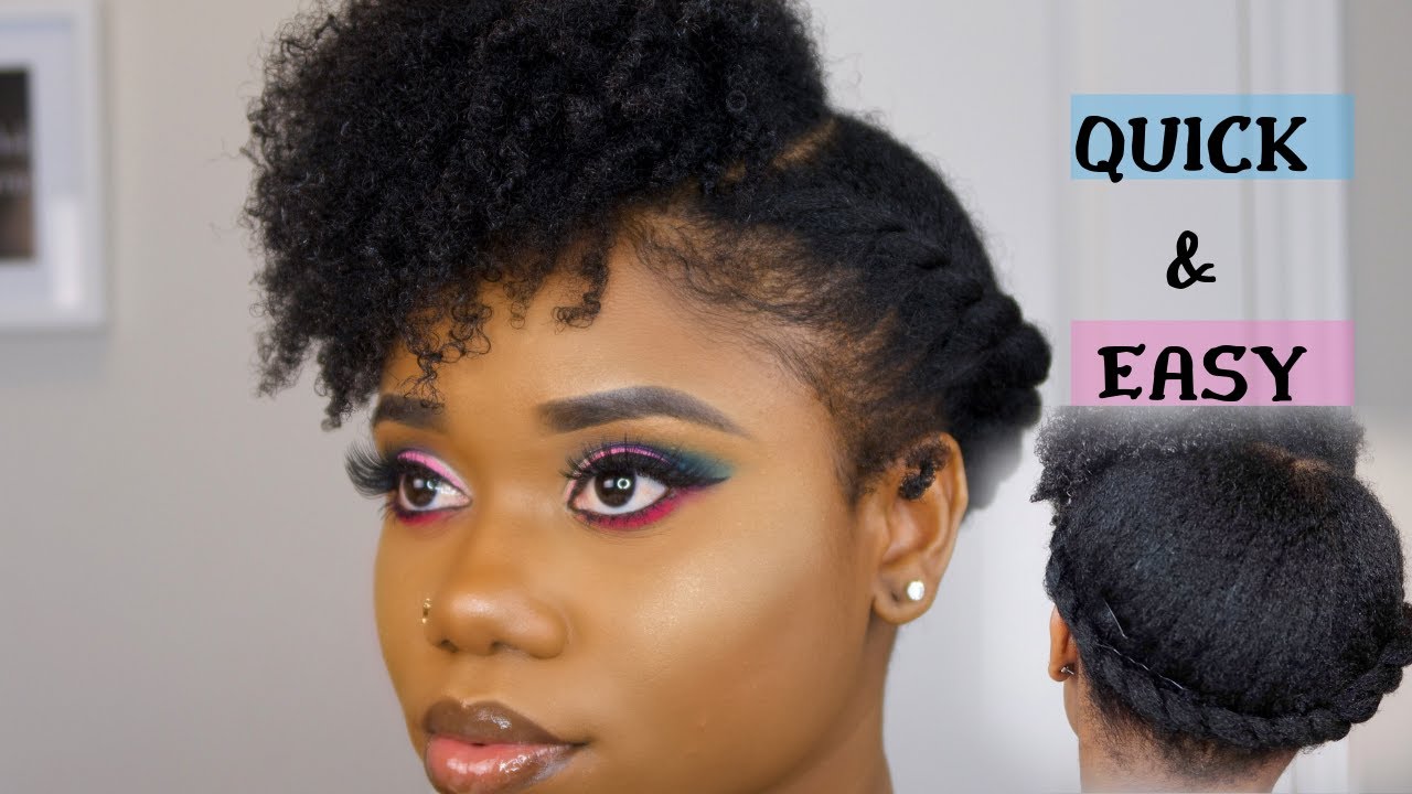 How To Pack Short Natural Hair