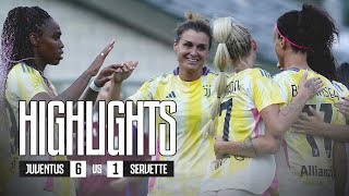 HIGHLIGHTS: JUVENTUS WOMEN 6-1 SERVETTE | Friendly Match