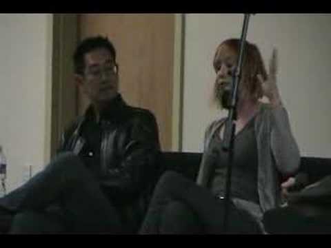 The Mythbusters Kari Byron Grant Imahara visited UCR on April They also