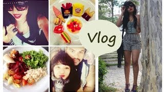 Vlog: Galeria do Rock, Refazendo Tattoo, Papelaria, Doces divertidos, Evento Wella..