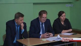 О движении большегрузов и освещении дорог говорил глава Искитима с жителями Заречного микрорайона