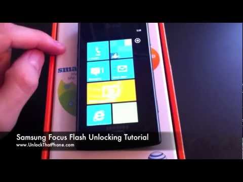 How to Unlock Samsung Focus S & Flash with Code + Full Unlocking ...